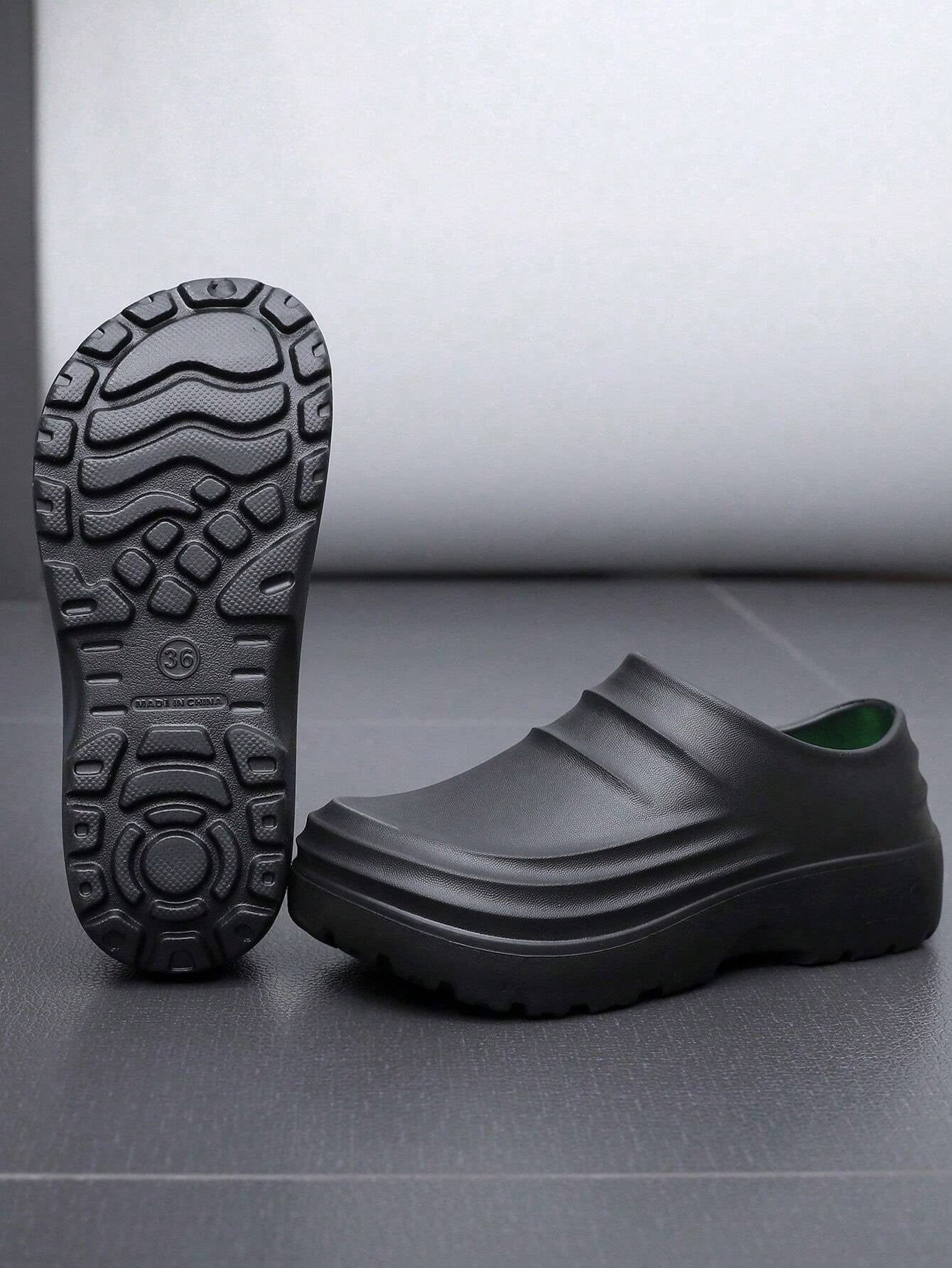 W Men'S Waterproof, Anti-Slip, Oil-Resistant and Wear-Resistant Kitchen Chef Shoes