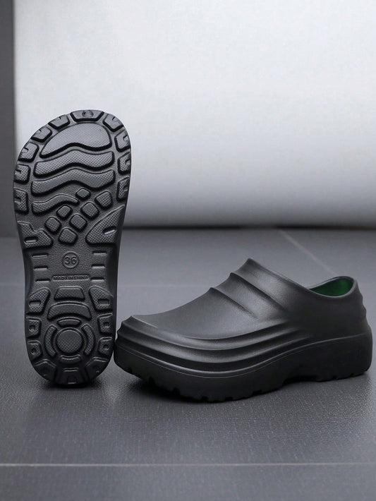 W Men'S Waterproof, Anti-Slip, Oil-Resistant and Wear-Resistant Kitchen Chef Shoes