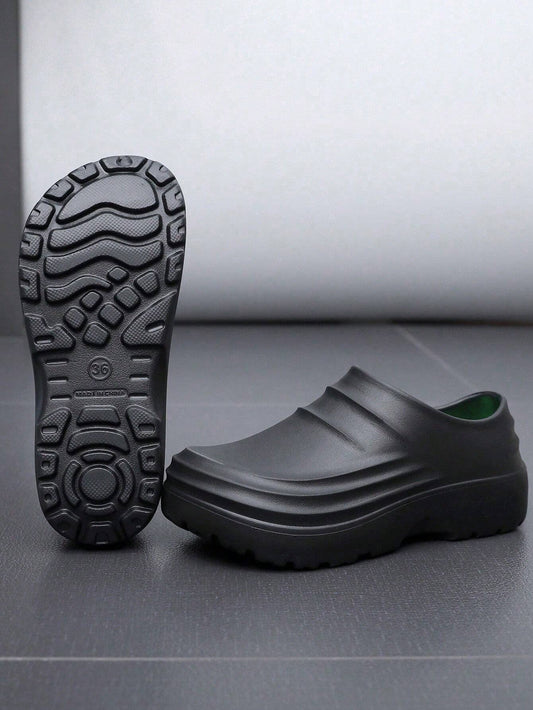 W Men'S Waterproof, Anti-Slip, Oil-Resistant and Wear-Resistant Kitchen Chef Shoes